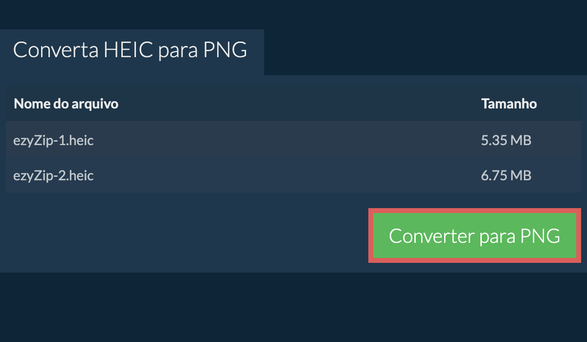 Converter para png