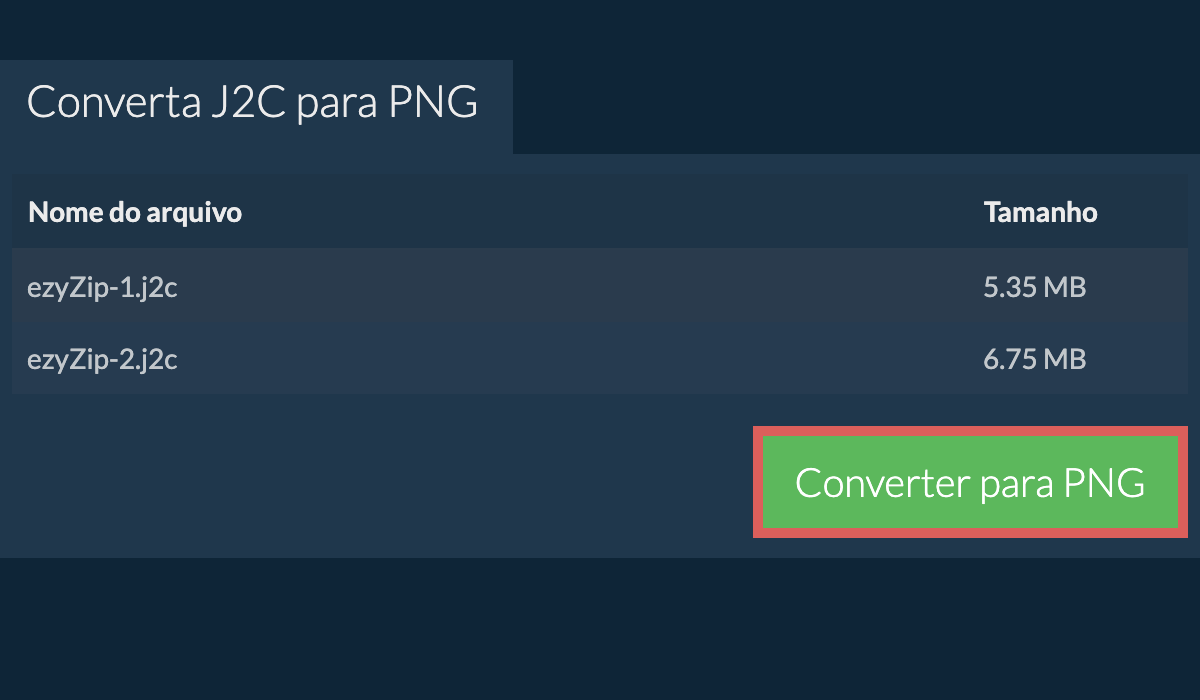 Converter para png