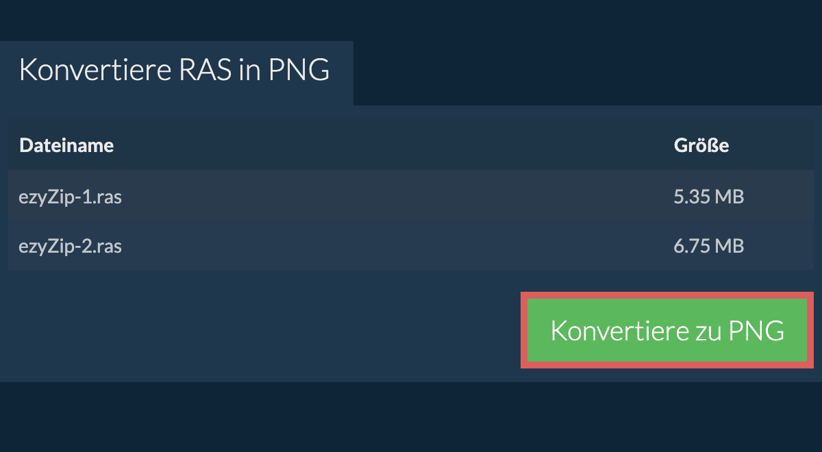 Konvertiere zu png