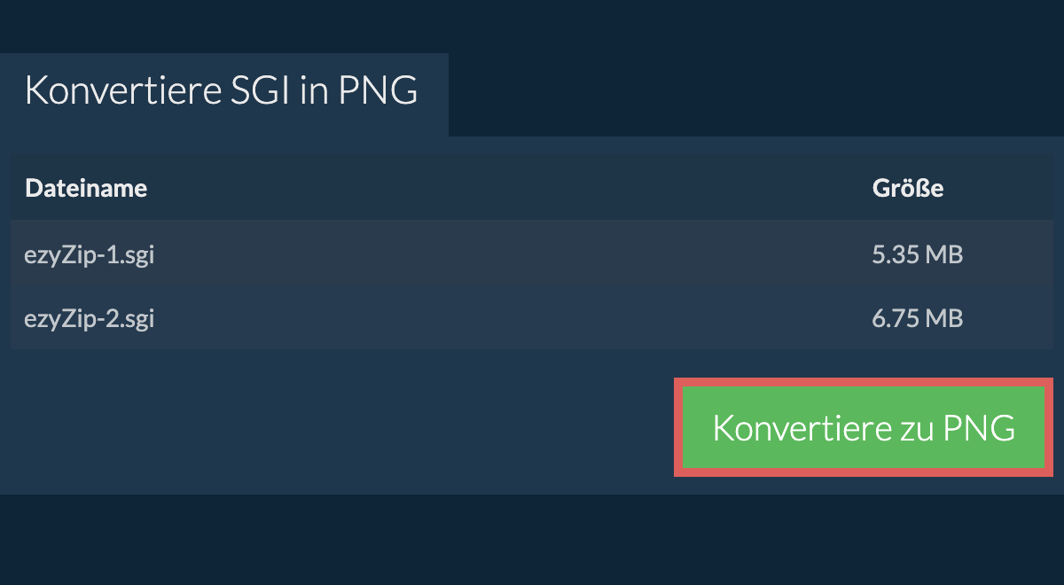 Konvertiere zu png