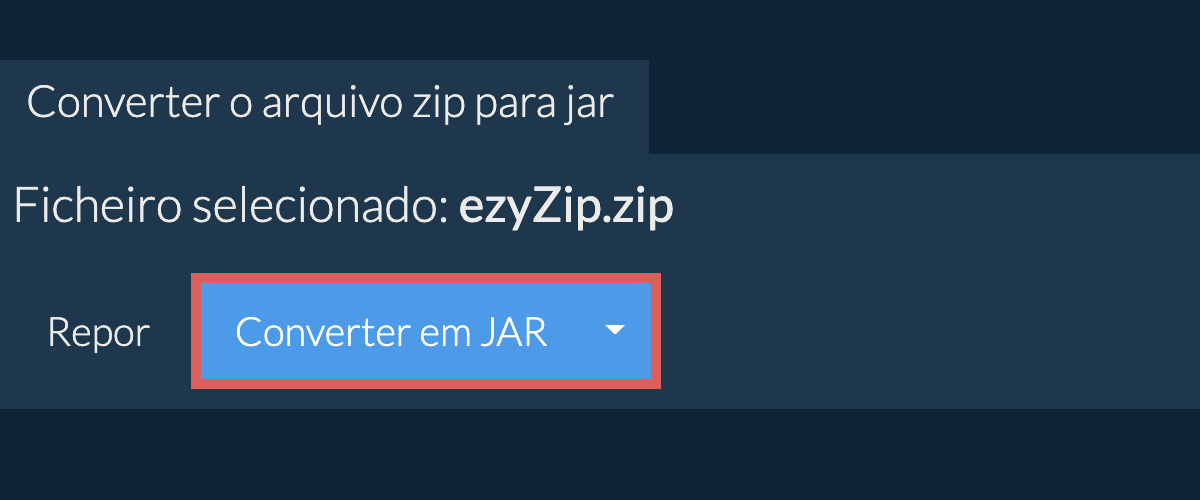 Converter em JAR