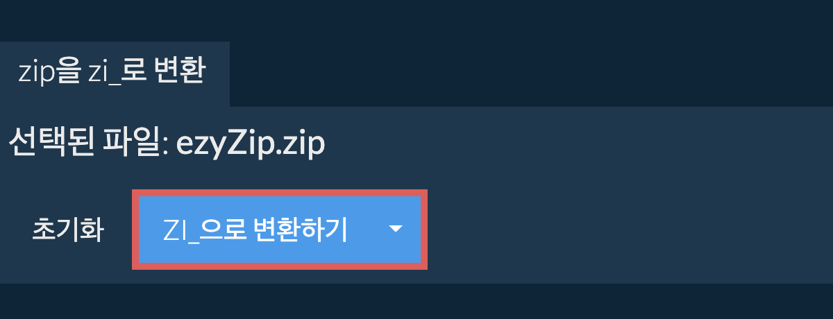 ZI_로 변환하기