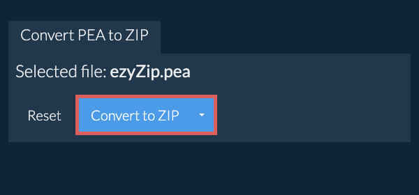 Start conversion to ZIP