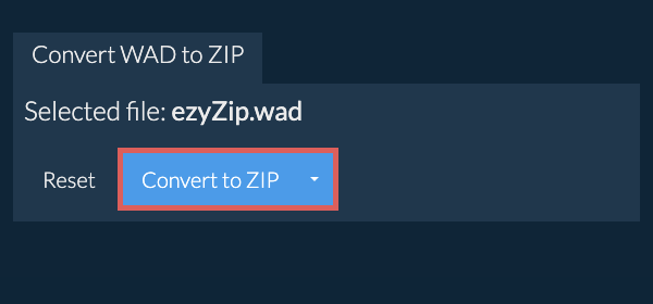 Start conversion to ZIP