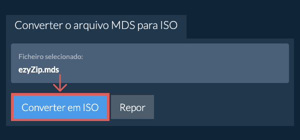 Clique aqui para iniciar a conversão