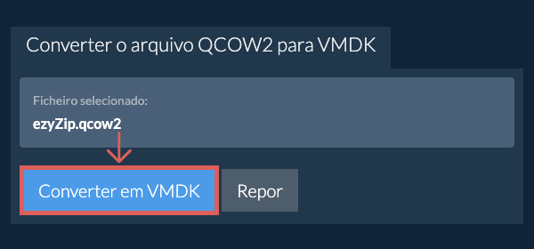 Clique aqui para iniciar a conversão