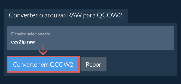 Clique aqui para iniciar a conversão