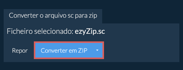 Clique aqui para iniciar a conversão
