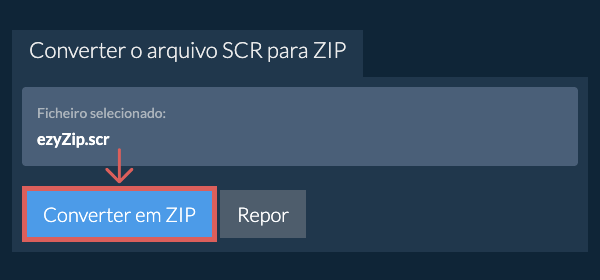 Clique aqui para iniciar a conversão