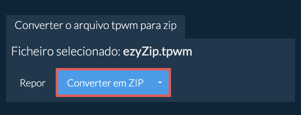 Clique aqui para iniciar a conversão