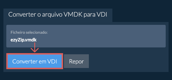 Clique aqui para iniciar a conversão