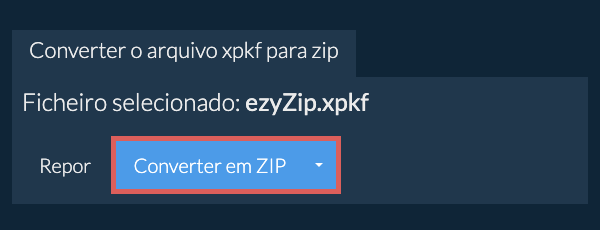 Clique aqui para iniciar a conversão