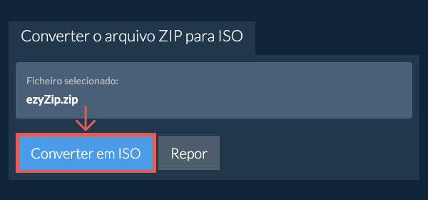 Clique aqui para iniciar a conversão