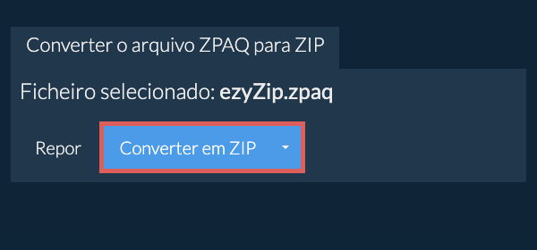 Clique aqui para iniciar a conversão