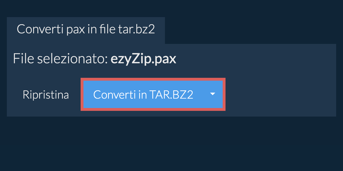 Fare clic qui per avviare la conversione Fare clic qui per avviare la conversione