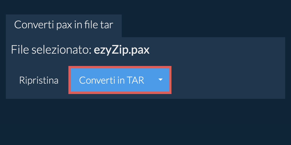 Fare clic qui per avviare la conversione Fare clic qui per avviare la conversione