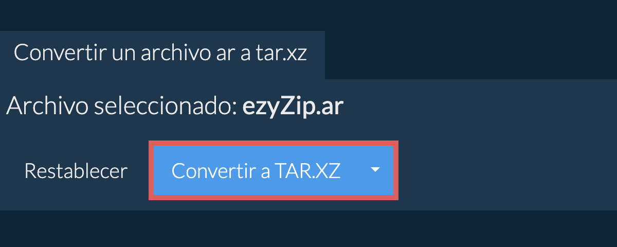 Clic aquí para iniciar la conversión