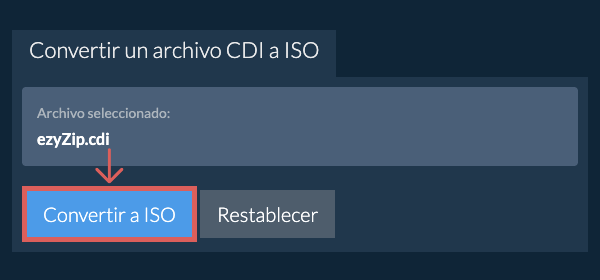 Clic aquí para iniciar la conversión
