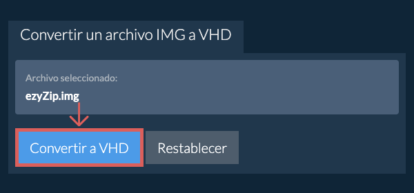 Clic aquí para iniciar la conversión