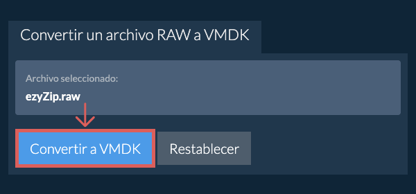 Clic aquí para iniciar la conversión
