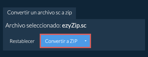 Clic aquí para iniciar la conversión