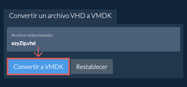 Clic aquí para iniciar la conversión
