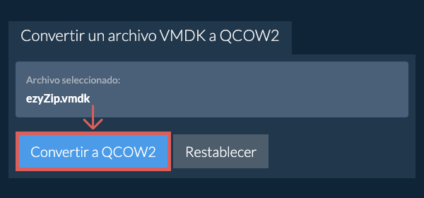 Clic aquí para iniciar la conversión