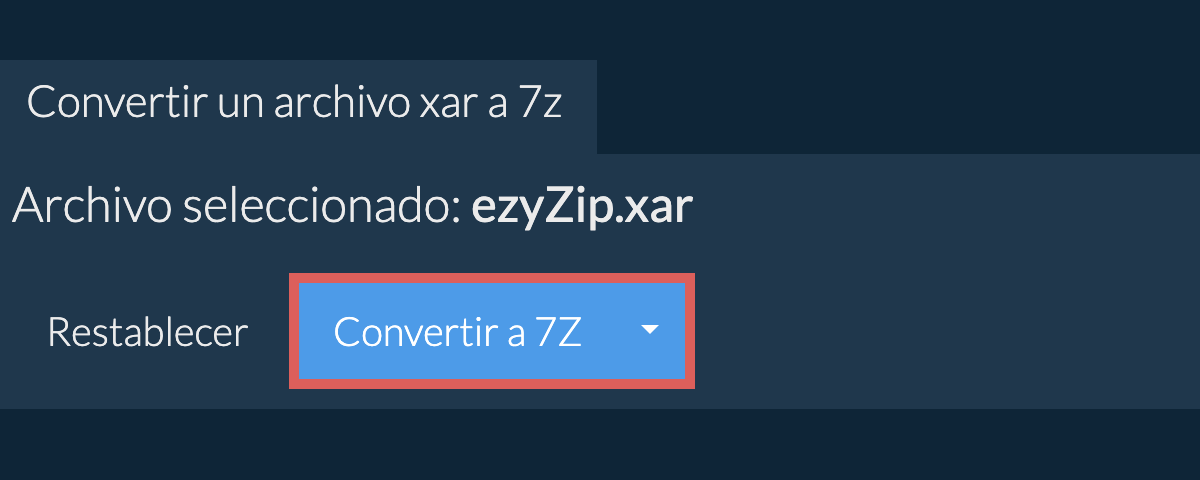 Clic aquí para iniciar la conversión