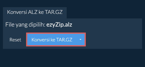 Mulai konversi ke TAR.GZ Mulai konversi ke TAR.GZ