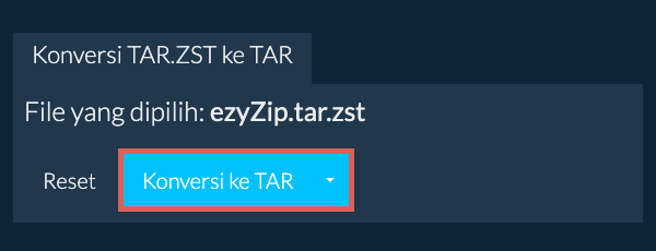 Mulai konversi ke TAR