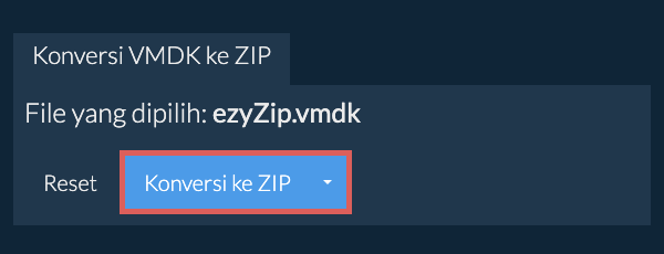 Mulai konversi ke ZIP