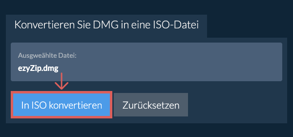 Klicken Sie hier, um mit der Konvertierung zu beginnen