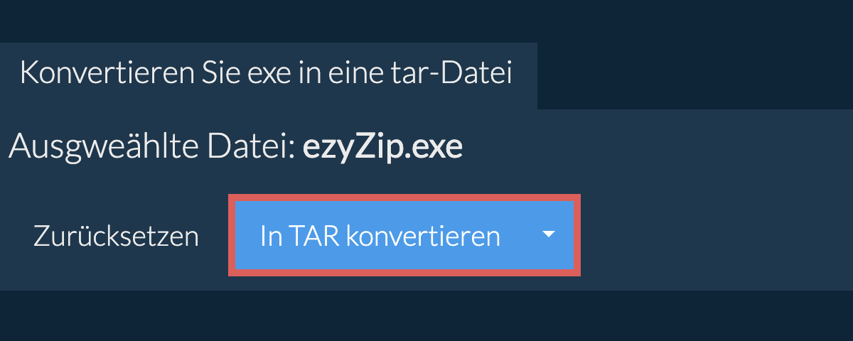 Klicken Sie hier, um mit der Konvertierung zu beginnen