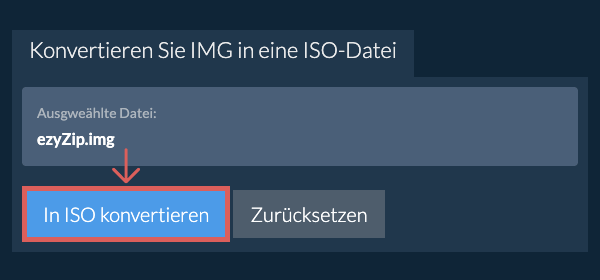 Klicken Sie hier, um mit der Konvertierung zu beginnen