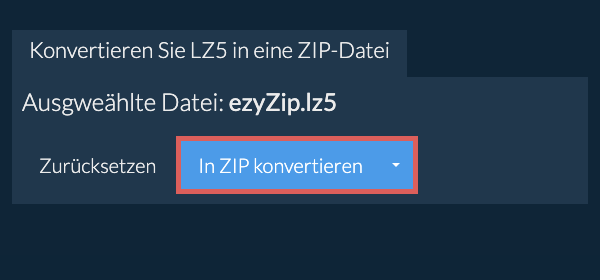 Klicken Sie hier, um mit der Konvertierung zu beginnen