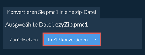 Klicken Sie hier, um mit der Konvertierung zu beginnen