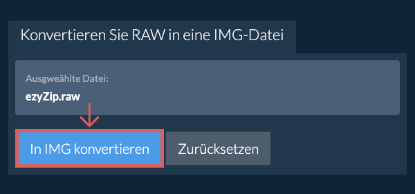 Klicken Sie hier, um mit der Konvertierung zu beginnen
