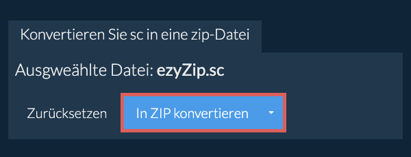 Klicken Sie hier, um mit der Konvertierung zu beginnen