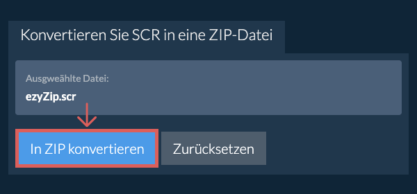 Klicken Sie hier, um mit der Konvertierung zu beginnen