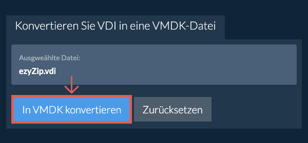 Klicken Sie hier, um mit der Konvertierung zu beginnen