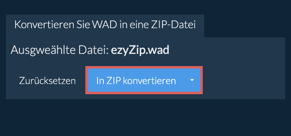 Klicken Sie hier, um mit der Konvertierung zu beginnen