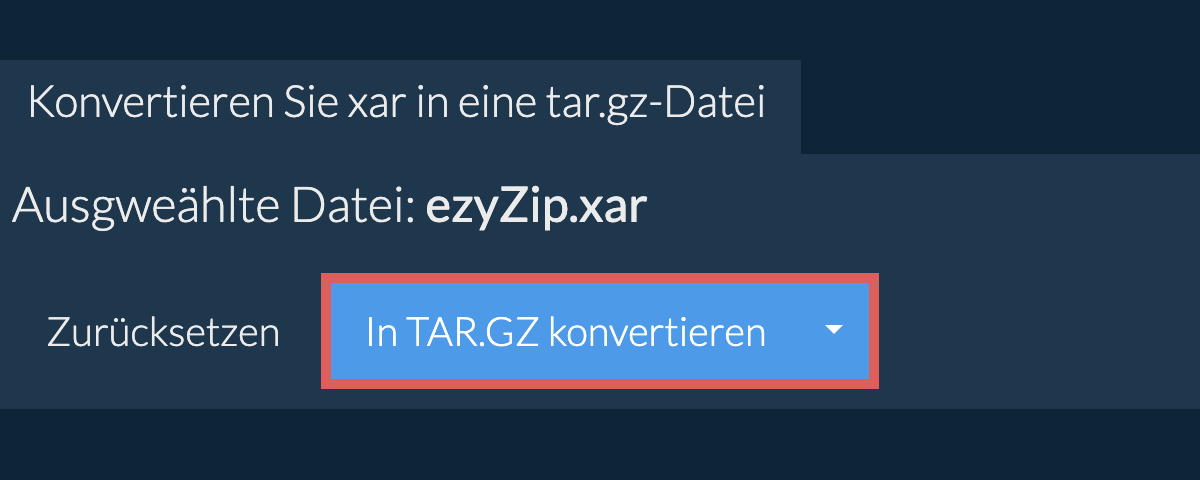 Klicken Sie hier, um mit der Konvertierung zu beginnen