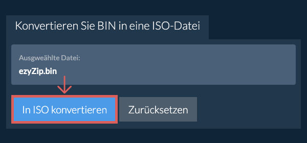 Klicken Sie hier, um mit der Konvertierung zu beginnen