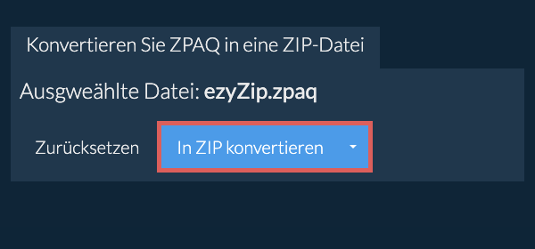 Klicken Sie hier, um mit der Konvertierung zu beginnen
