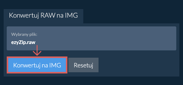 Rozpocznij konwersję na IMG