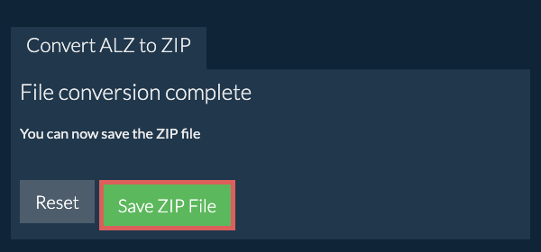 Save ZIP File