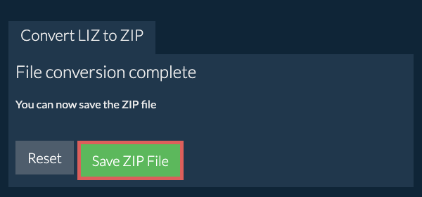 Save ZIP File
