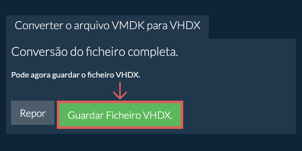 Guardar ficheiro VHDX