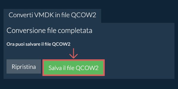Salva file QCOW2