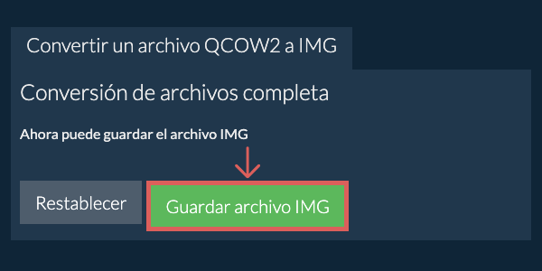 Guardar archivo IMG